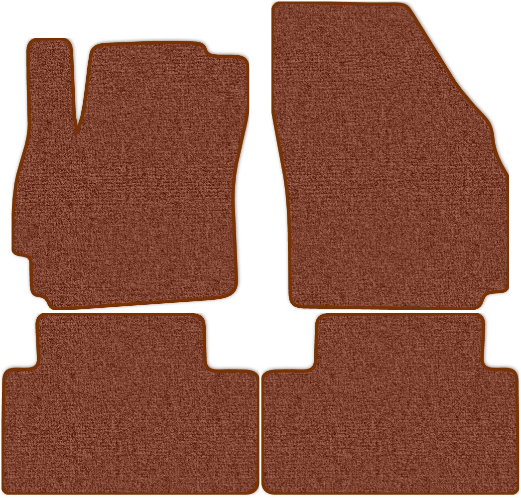 фото Коврики в салон комфорт для mazda 5 (cr) 2004 - 2011, 4 шт. коричневый, текстиль allmone