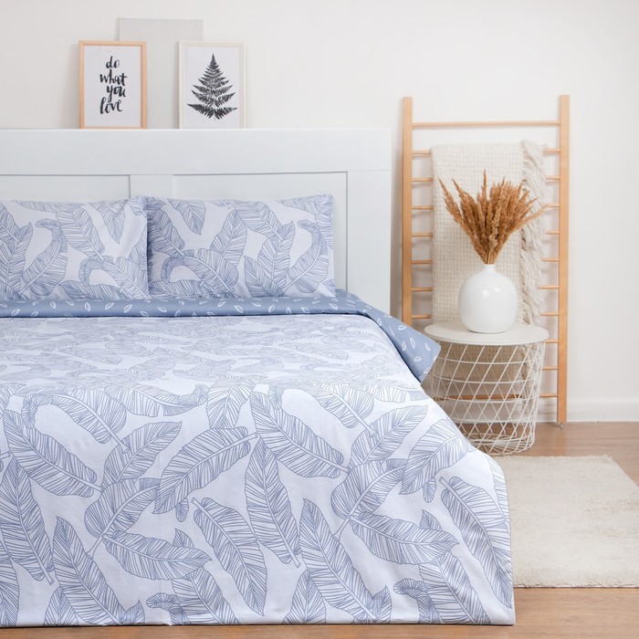 фото Постельное бельё lovelife дуэт "feathers" 143х215см-2шт, 225х240см, 50х70см-2шт, 100% хлоп