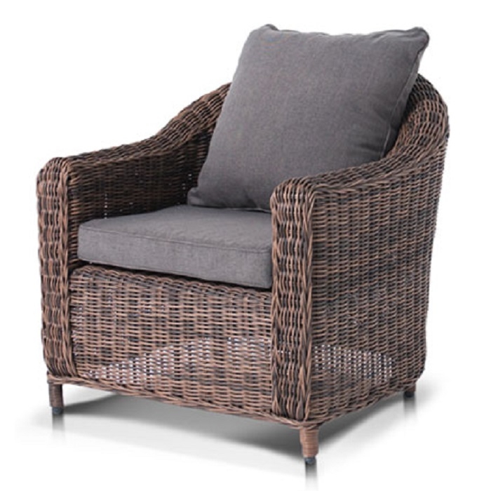 

Садовое кресло 4sis Кон Панна Yh-c1808w brown 80х78х80см коричневый, Кон Панна
