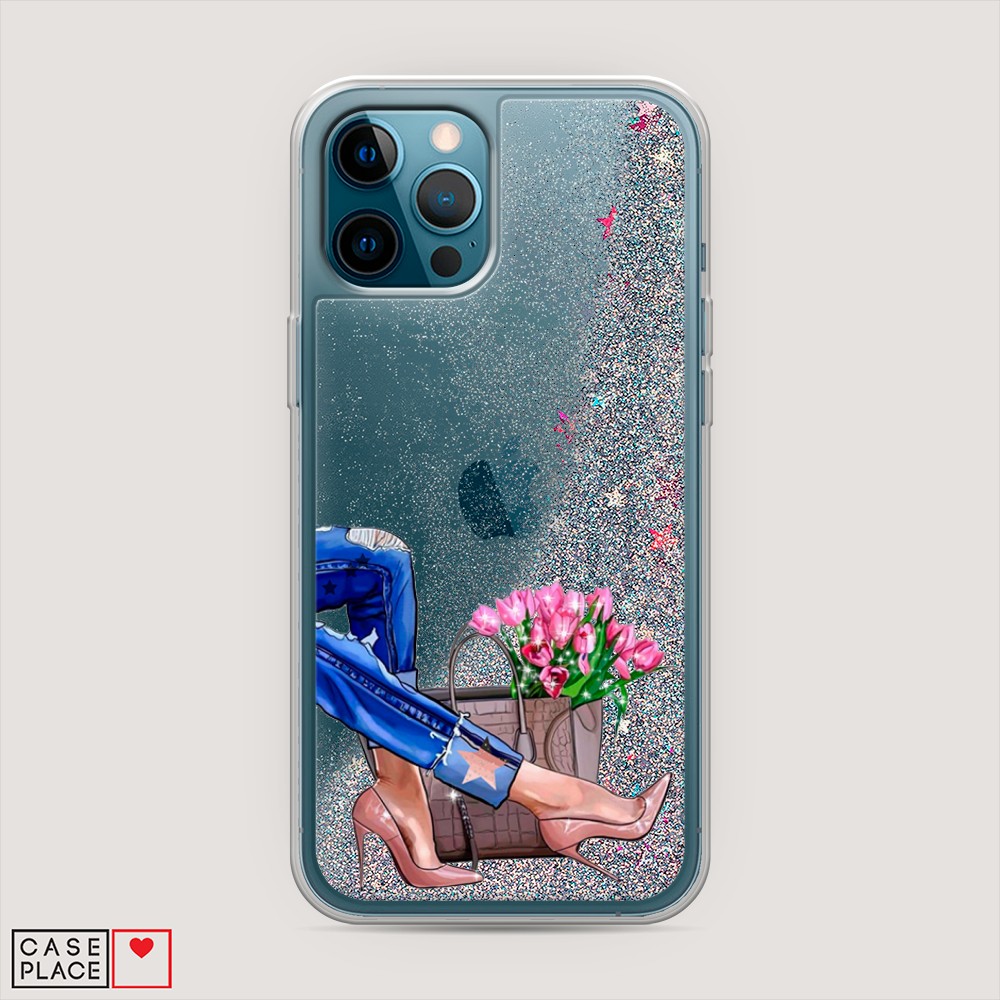 

Чехол Awog на Apple iPhone 12 Pro Max / Айфон 12 Pro Max "Каблучки", Разноцветный, 12791-1