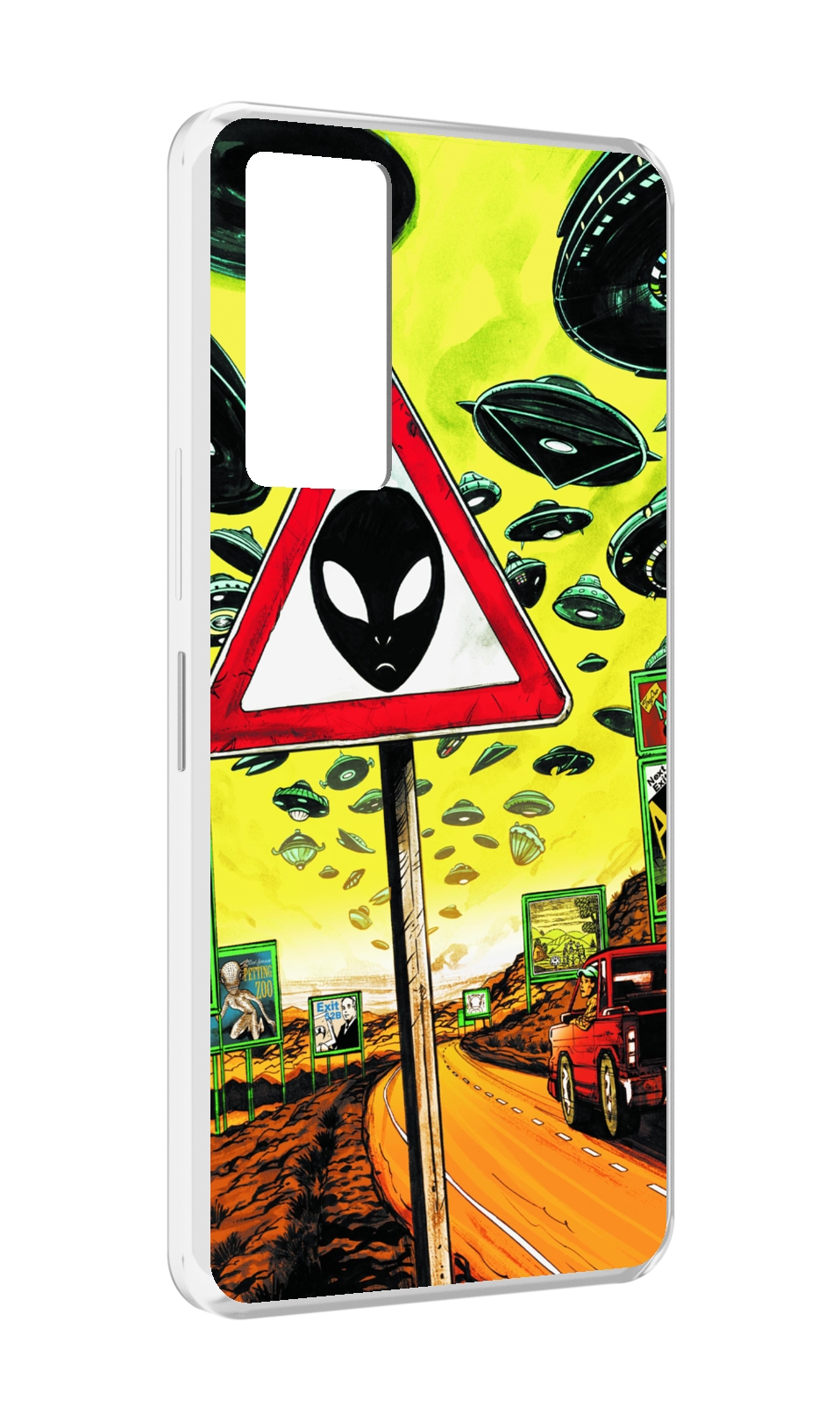 

Чехол MyPads дорога к инопланетянам для Infinix Note 11, Прозрачный, Tocco