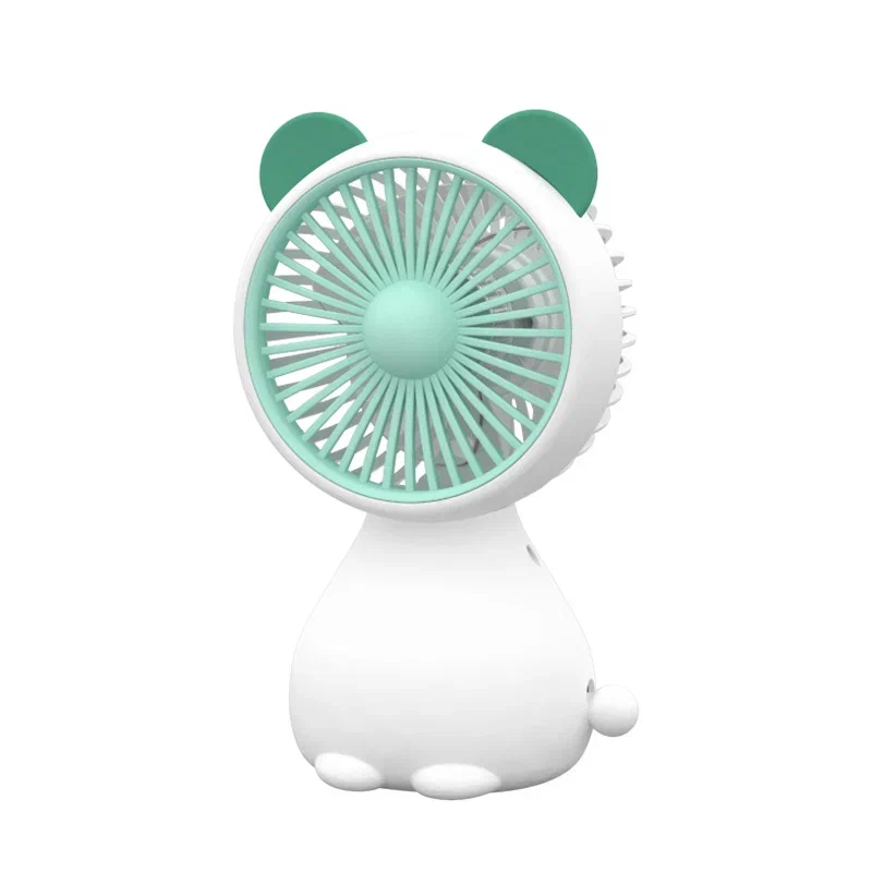 

Вентилятор ручной NoBrand Panda Mini Fan Green, Panda Mini Fan