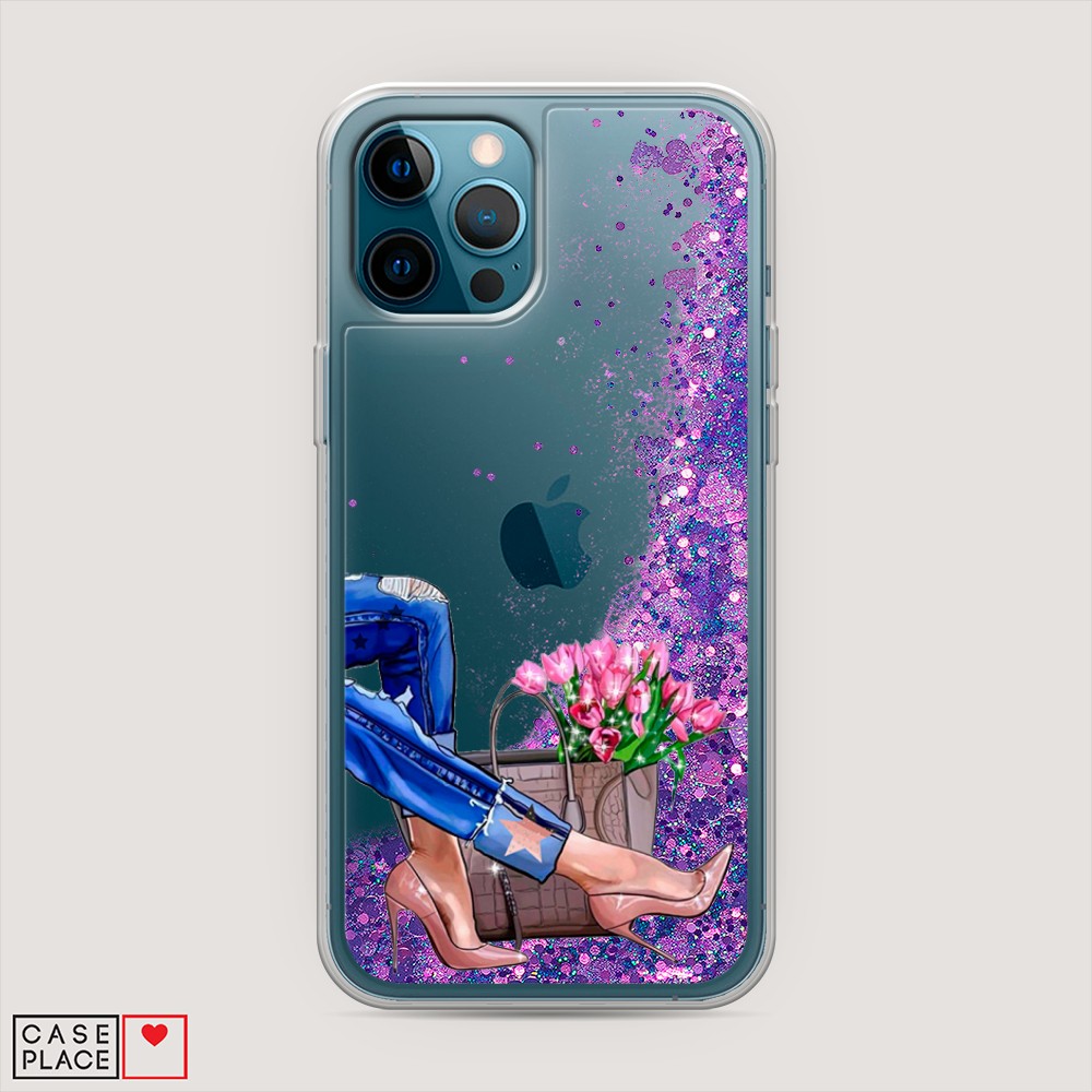 

Чехол Awog на Apple iPhone 12 Pro Max / Айфон 12 Pro Max "Каблучки", Разноцветный, 12792-1