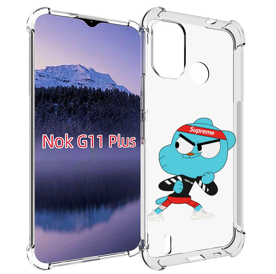 

Чехол MyPads Модный-Гамбол для Nokia G11 Plus, Прозрачный, Tocco