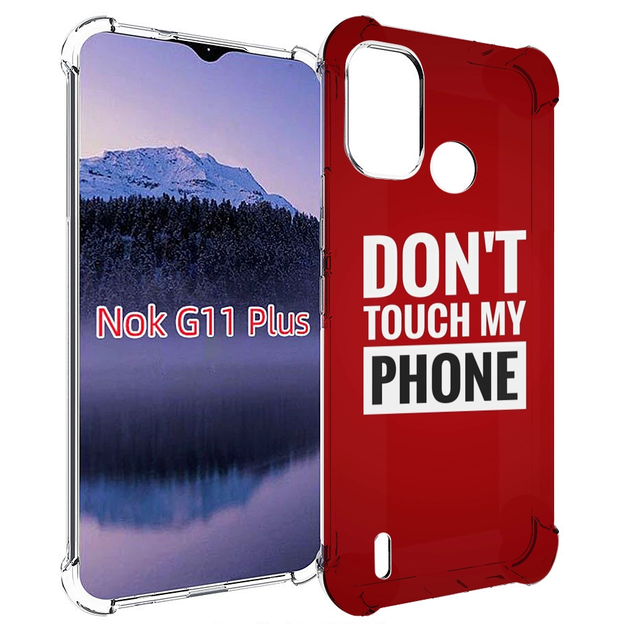 

Чехол MyPads Мой-телефон для Nokia G11 Plus, Прозрачный, Tocco
