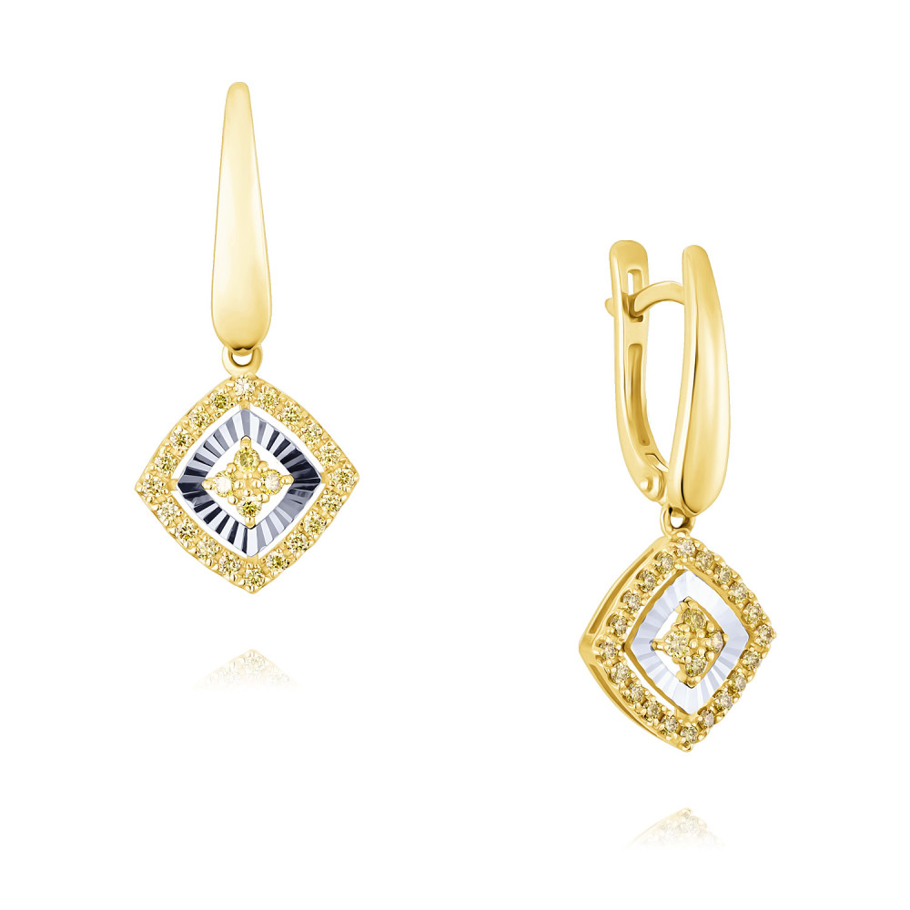 

Серьги подвески из золота ADAMAS 24041485/01-А557Д-426, бриллиант, 24041485/01-А557Д-426