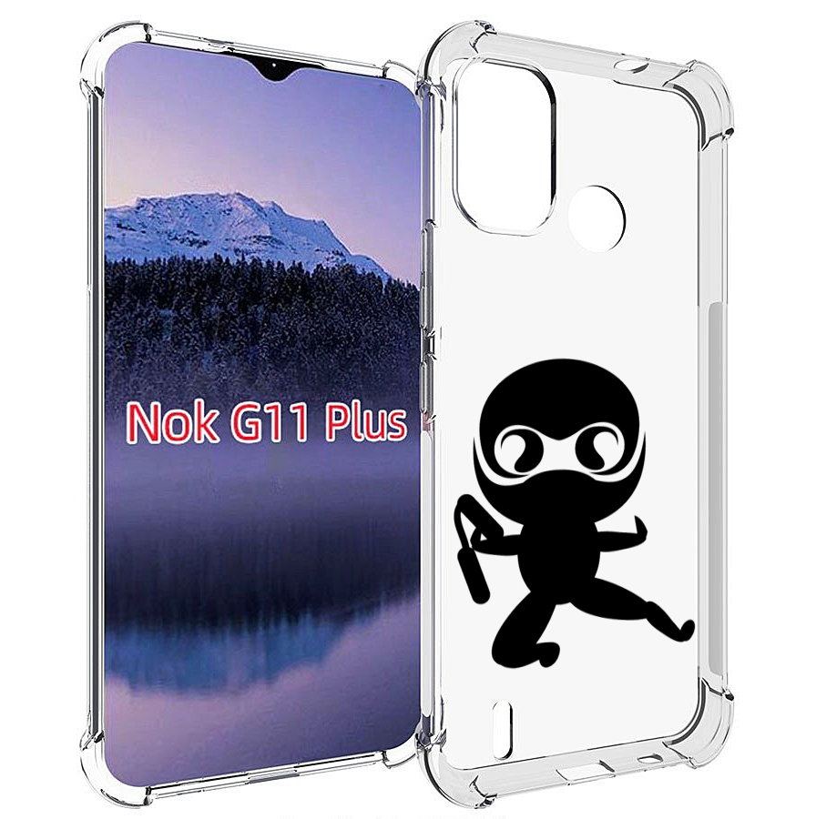 

Чехол MyPads Ниндзя для Nokia G11 Plus, Прозрачный, Tocco