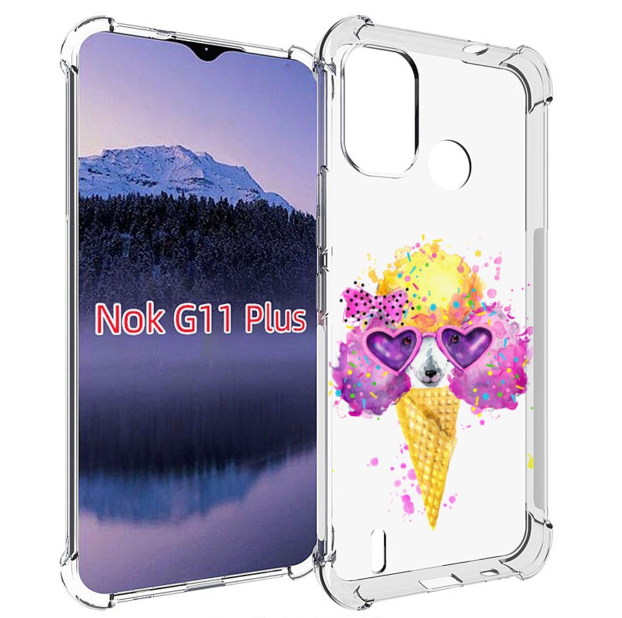 

Чехол MyPads Рожок для Nokia G11 Plus, Прозрачный, Tocco