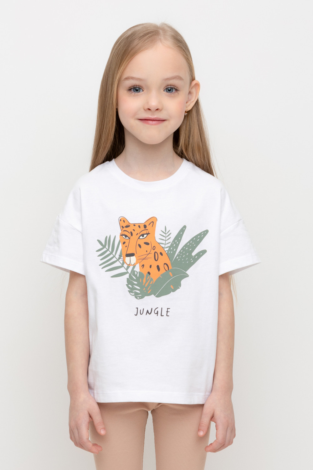 

Футболка детская CROCKID М 3796-1, белый, 146, М 3796-1