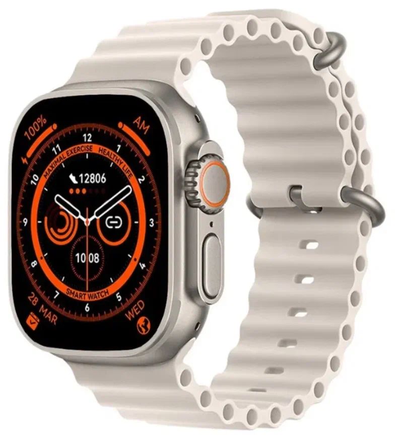 

Умные смарт часы MyRespect Smart watch MT8 Ultra (Серебро), MT8 Ultra