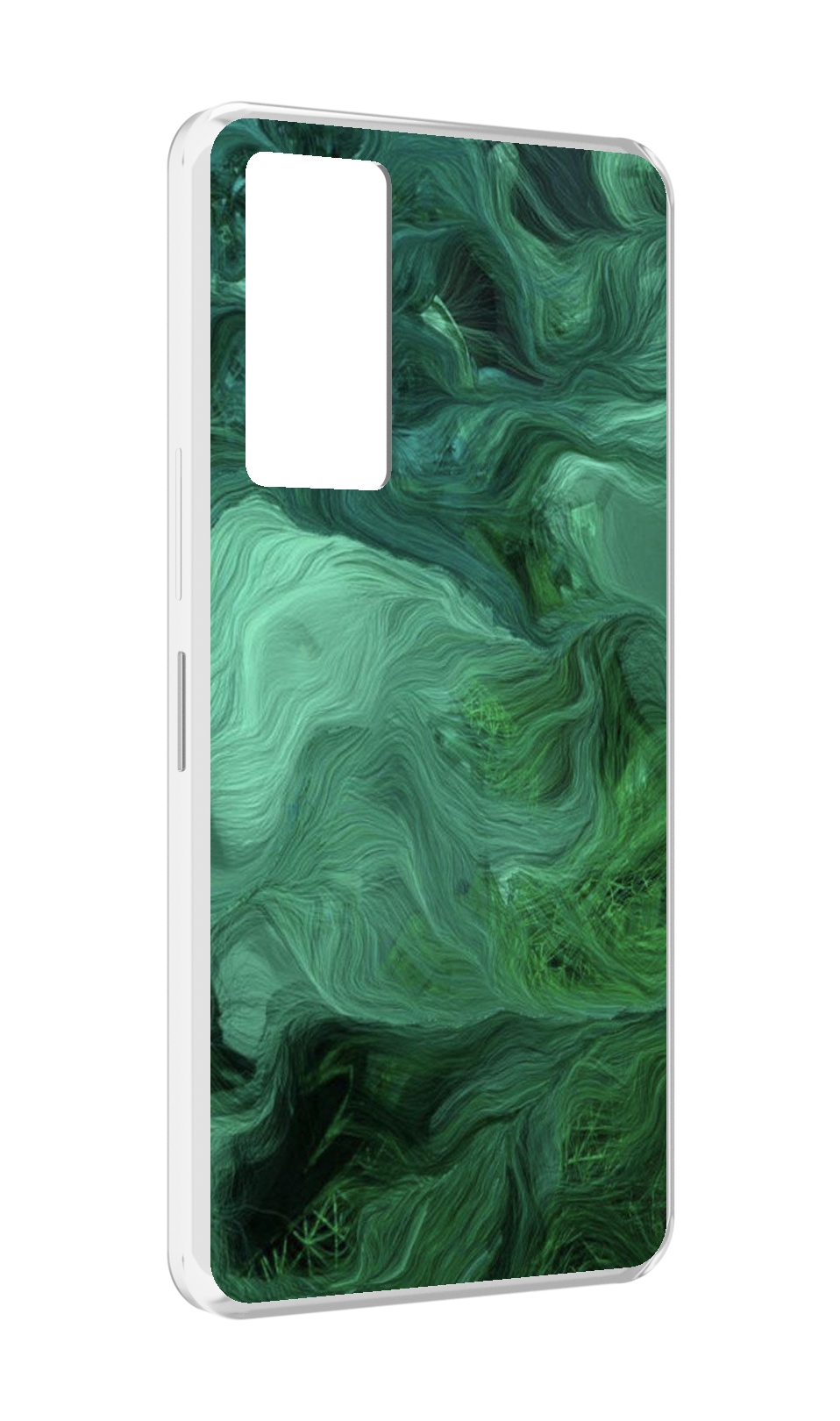 

Чехол MyPads зеленые нити для Infinix Note 11, Прозрачный, Tocco