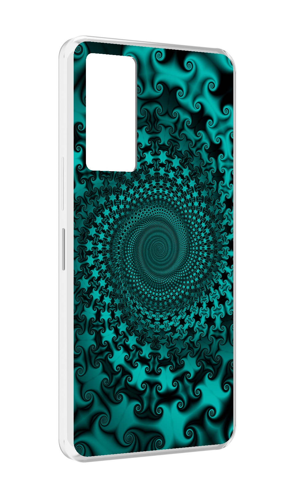

Чехол MyPads зеленый-гипноз для Infinix Note 11, Прозрачный, Tocco