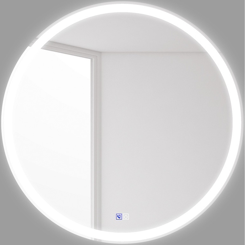 

Зеркало BelBagno SPC-RNG-700-LED-TCH-PHONE с подсветкой с сенсорным выкл. с bluetooth, Серебристый, SPC-RNG-LED-TCH-PHONE