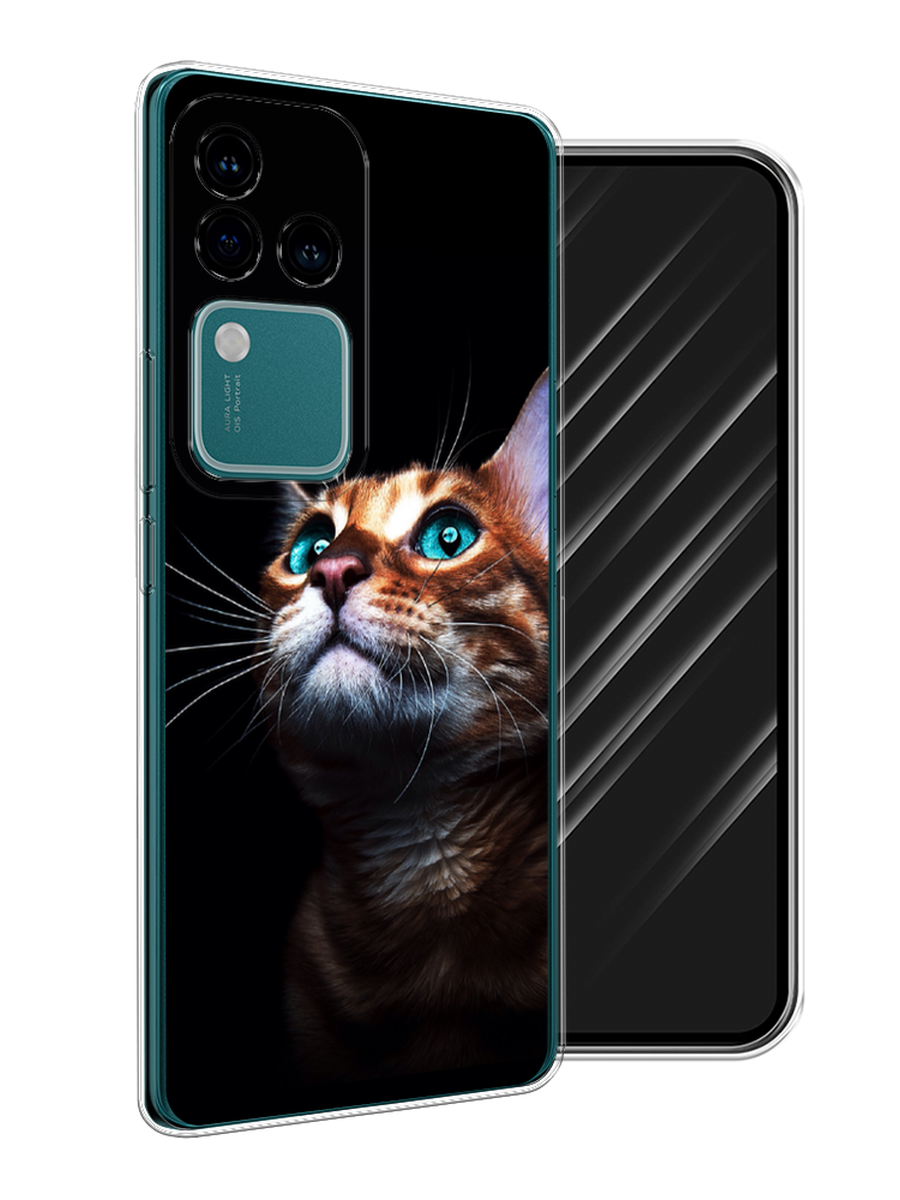 

Чехол Awog на Vivo V30 Pro/S18 Pro "Мечтательный кот", Коричневый, 2610050-1