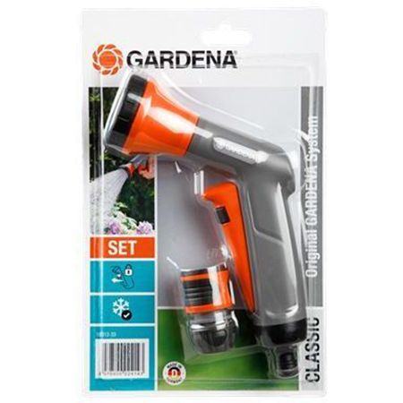 

Пистолет для полива Gardena 18312-33.000.00 1 режим, Оранжевый;серый, 18312-33