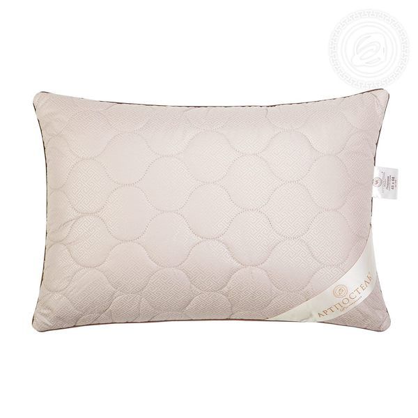фото Подушка 33 "premium camel" арт. 1032 (шерсть верблюжья/тик) 70х50 пекс-дизайн