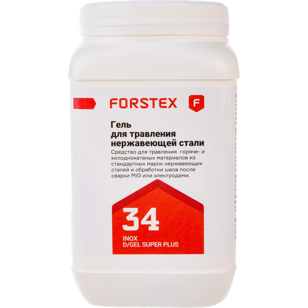 

Гель для травления INOX D/GEL SUPER PLUS 1 кг FORSTEX F34001