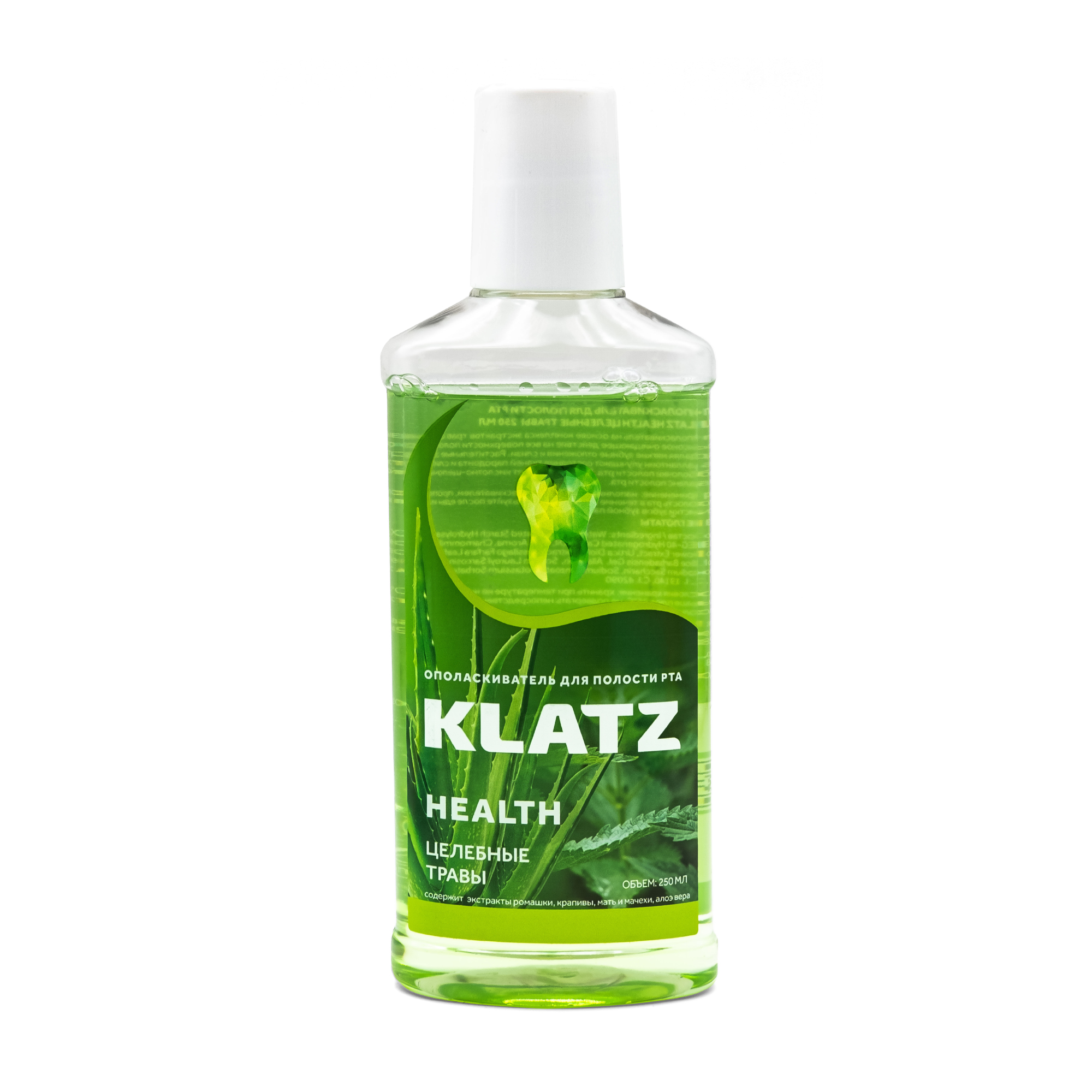 Купить Ополаскиватель для полости рта Klatz Health Целебные травы, 250 мл