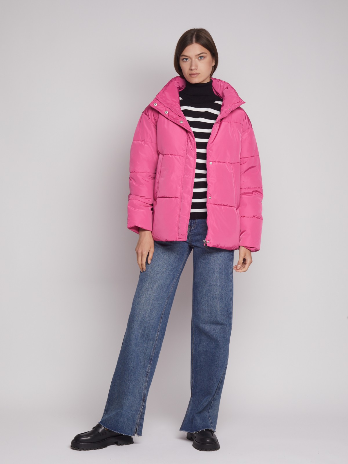 Куртка женская Zolla 02233512J244 розовая L