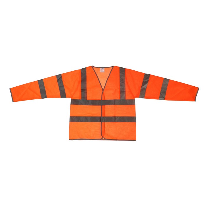 Куртка сигнальная светоотражающая TORSO 9936916, оранжевый, 3 класс, размер 2XL