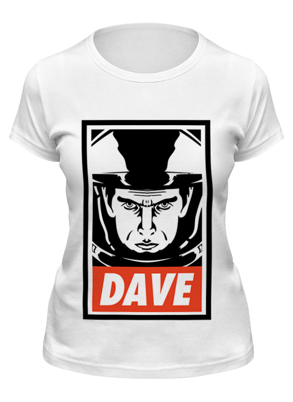 

Футболка женская Printio Dave (2001: a space odyssey) белая M, Белый, Dave (2001: a space odyssey)