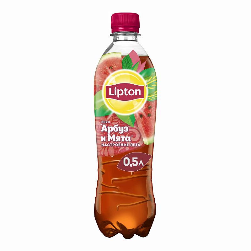 фото Холодный чай lipton арбуз-мята 0,5 л