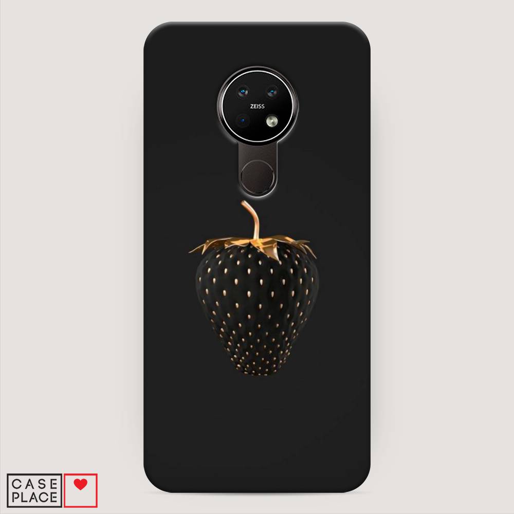 

Чехол Awog "Черно-золотая клубника" для Nokia 6.2, 123020-7