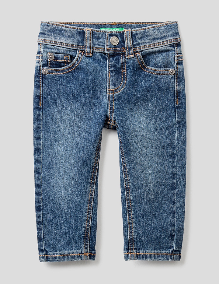 

Джинсы детские United Colors of Benetton 21A_4XA257OW0_901 голубой р.98, 21A_4XA257OW0_901