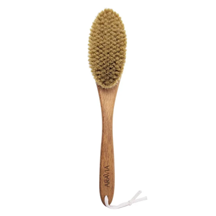 

Aravia Professional, Щетка для сухого массажа, натуральная щетина, Коричневый