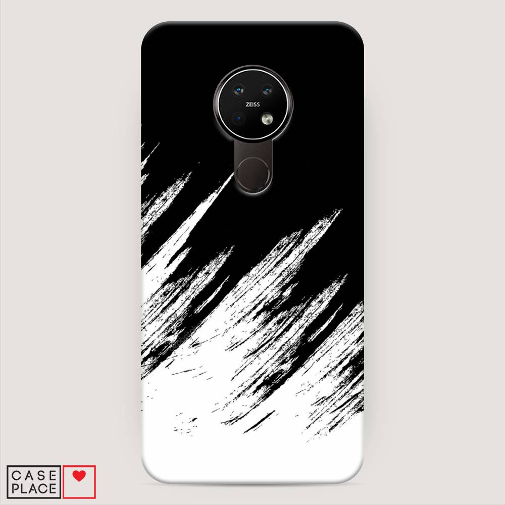 

Чехол Awog "Черно белые брызги" для Nokia 6.2, 123020-2