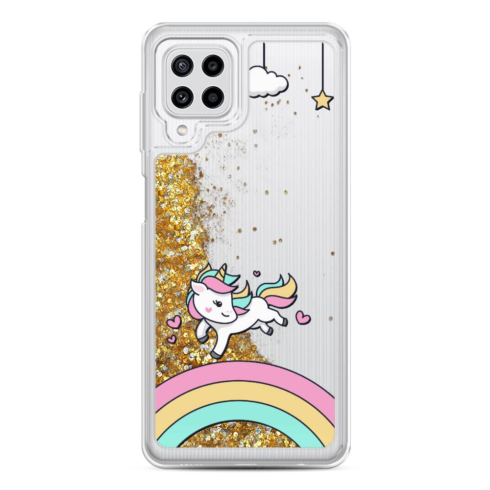 

Чехол Awog на Samsung Galaxy M22 / Самсунг M22 "Единорог на радуге", 2103490-1
