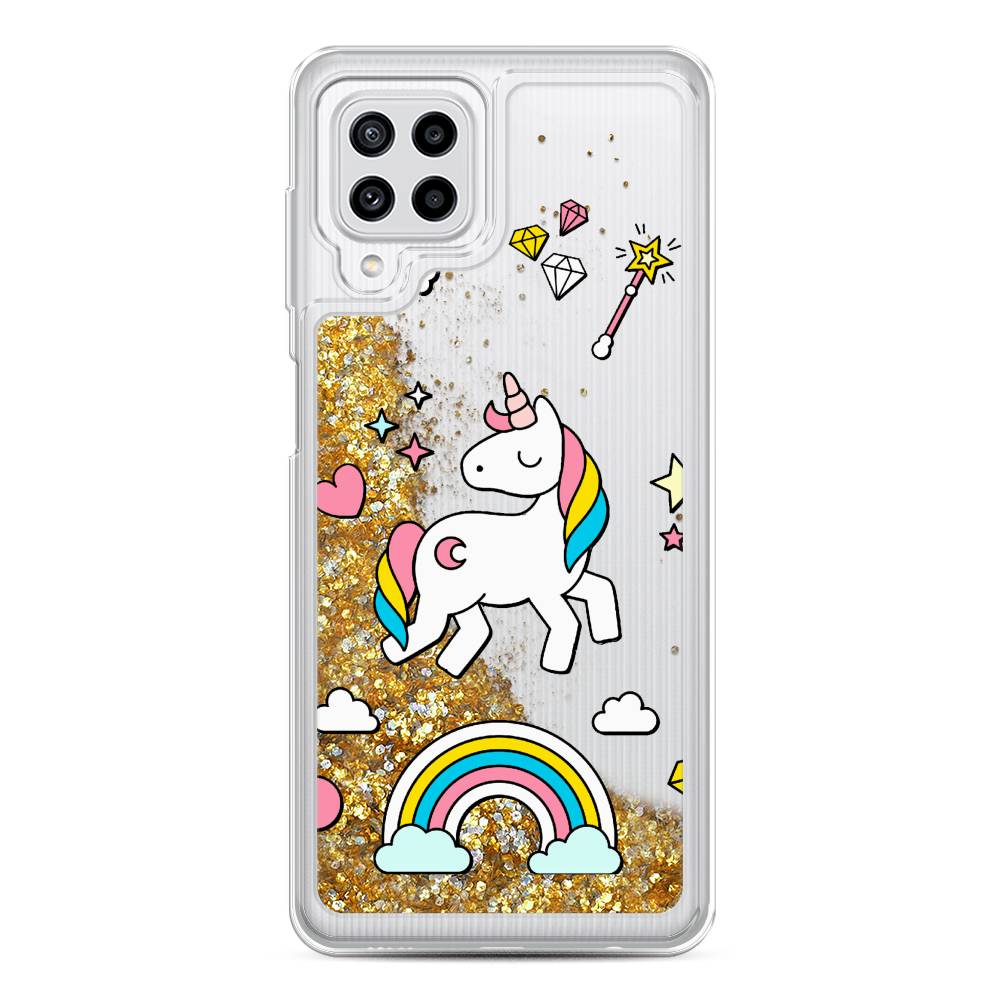 

Чехол Awog на Samsung Galaxy M22 / Самсунг M22 "Принцесса единорог", 2103490-1
