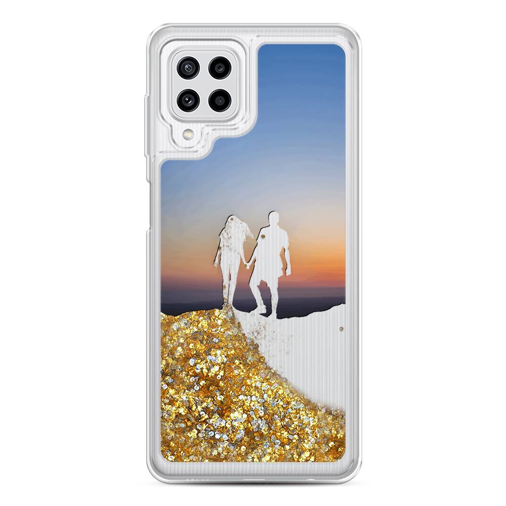 

Чехол Awog на Samsung Galaxy M22 / Самсунг M22 "Пара на краю света", 2103490-1