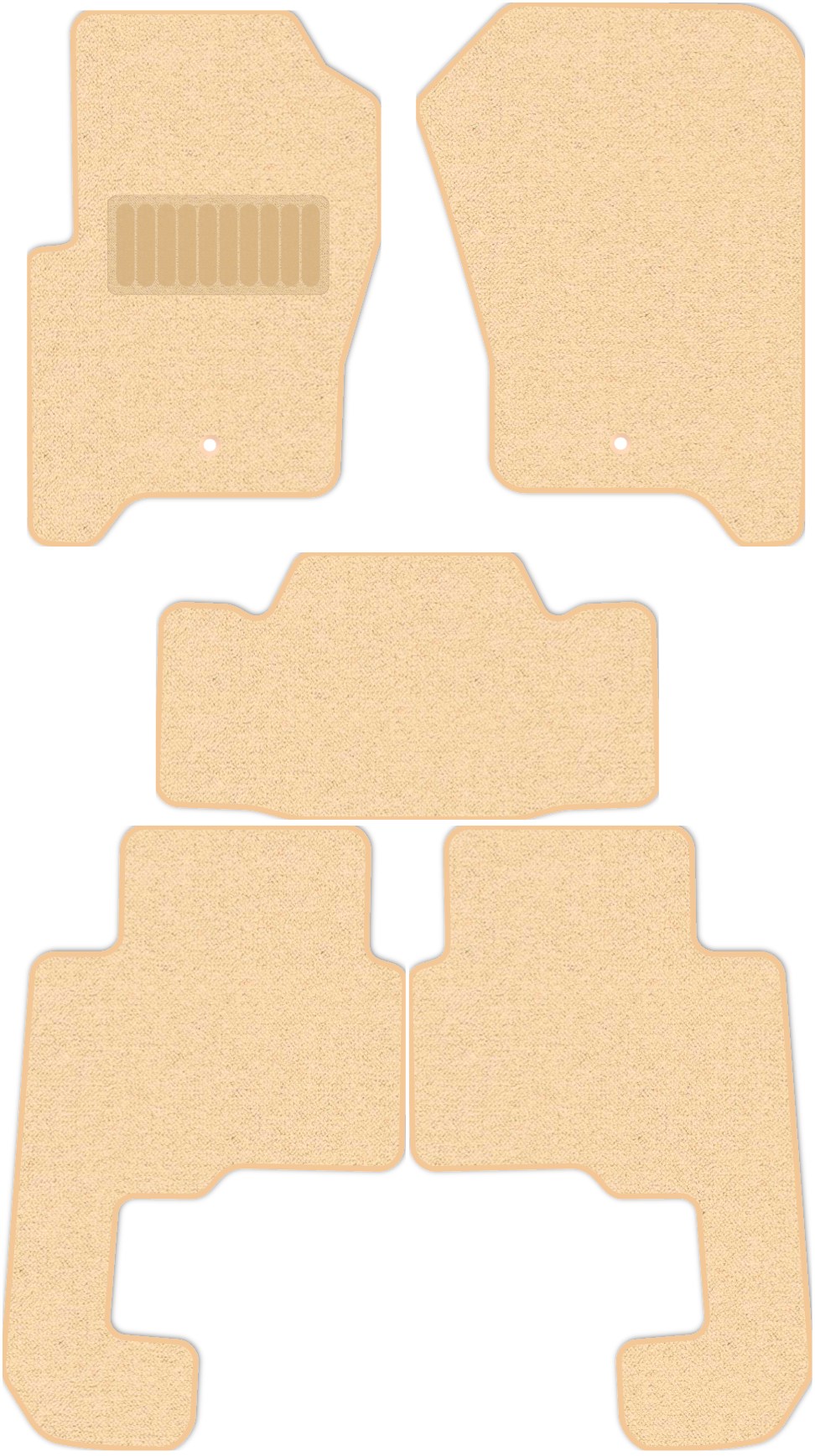 фото Коврики текстильные allmone комфорт для land rover discovery iii l319 2004 - 2009