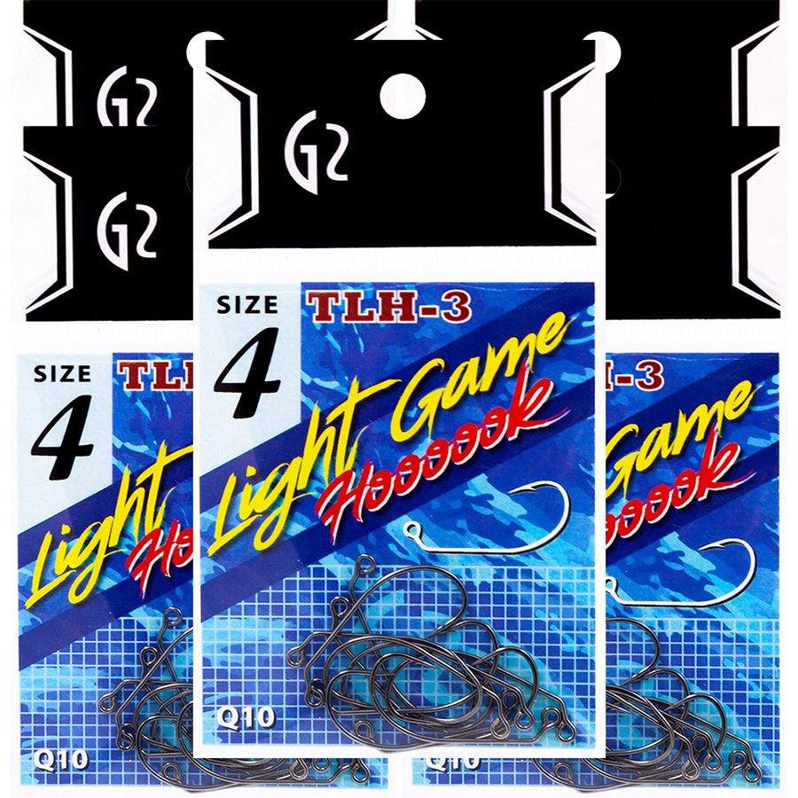 Крючки форелевые для джиг-головок G2 Light Game Hook 4 5уп/50шт Хим заточка/Ловля форели