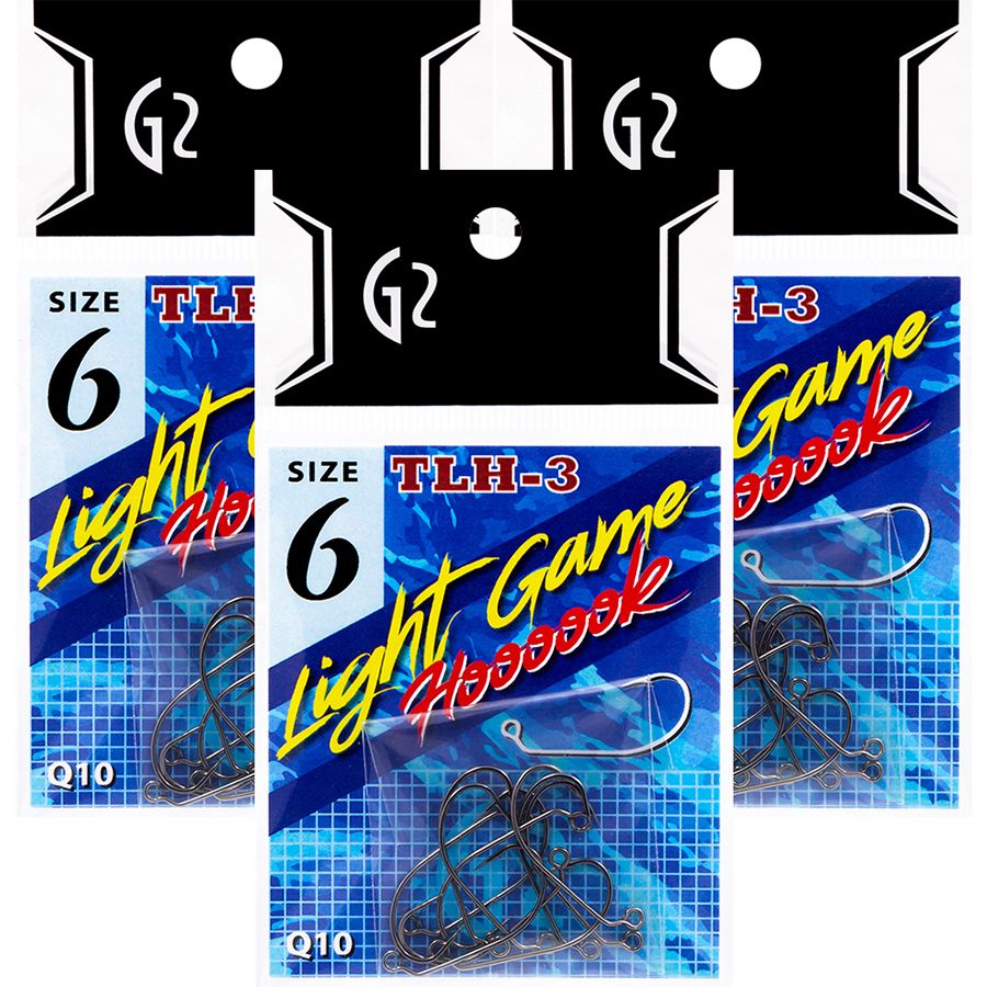 Крючки форелевые для джиг-головок G2 Light Game Hook 6 3уп/30шт Хим заточка/Ловля форели