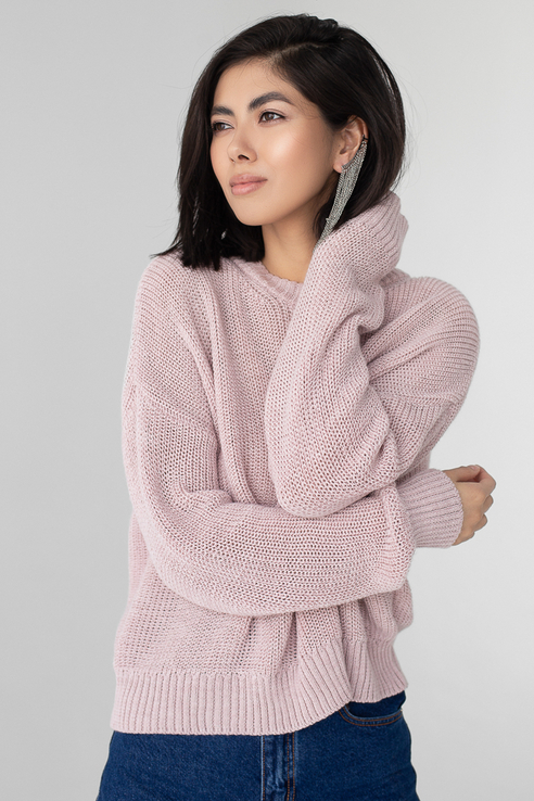 

Джемпер женский AIM Clothing 1500081112 розовый 40-46, 1500081112