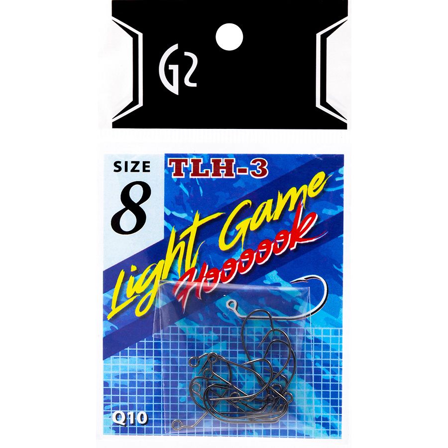 Крючки форелевые для джиг-головок G2 Light Game Hook 8 1уп/10шт Хим заточка/Ловля форели