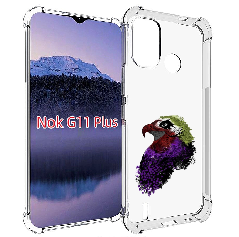 

Чехол MyPads Орел для Nokia G11 Plus, Прозрачный, Tocco