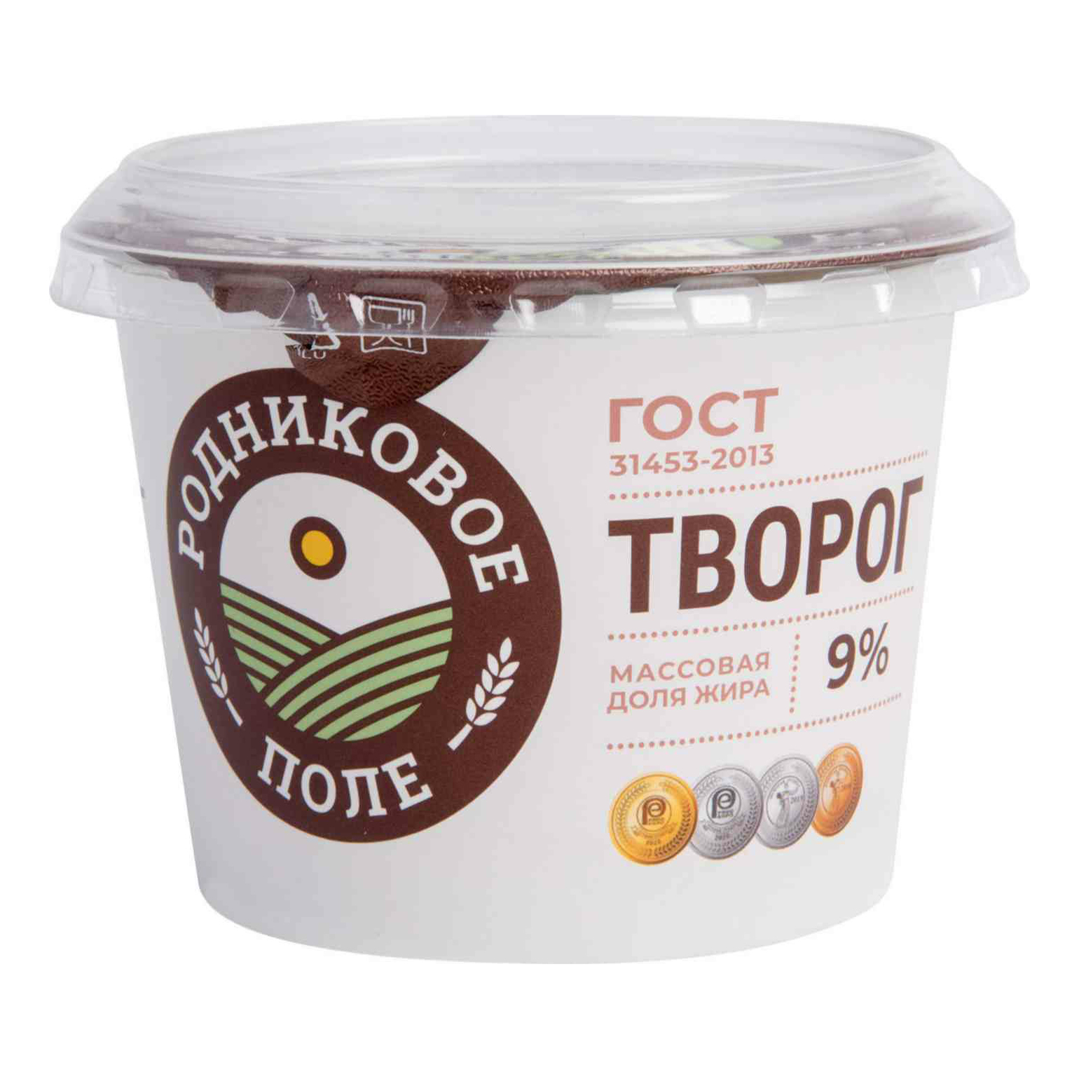 Творог Родниковое поле 9% 500 г