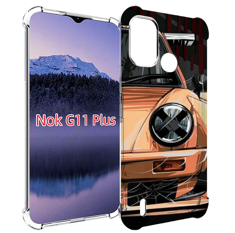 

Чехол MyPads Порш мужской для Nokia G11 Plus, Прозрачный, Tocco