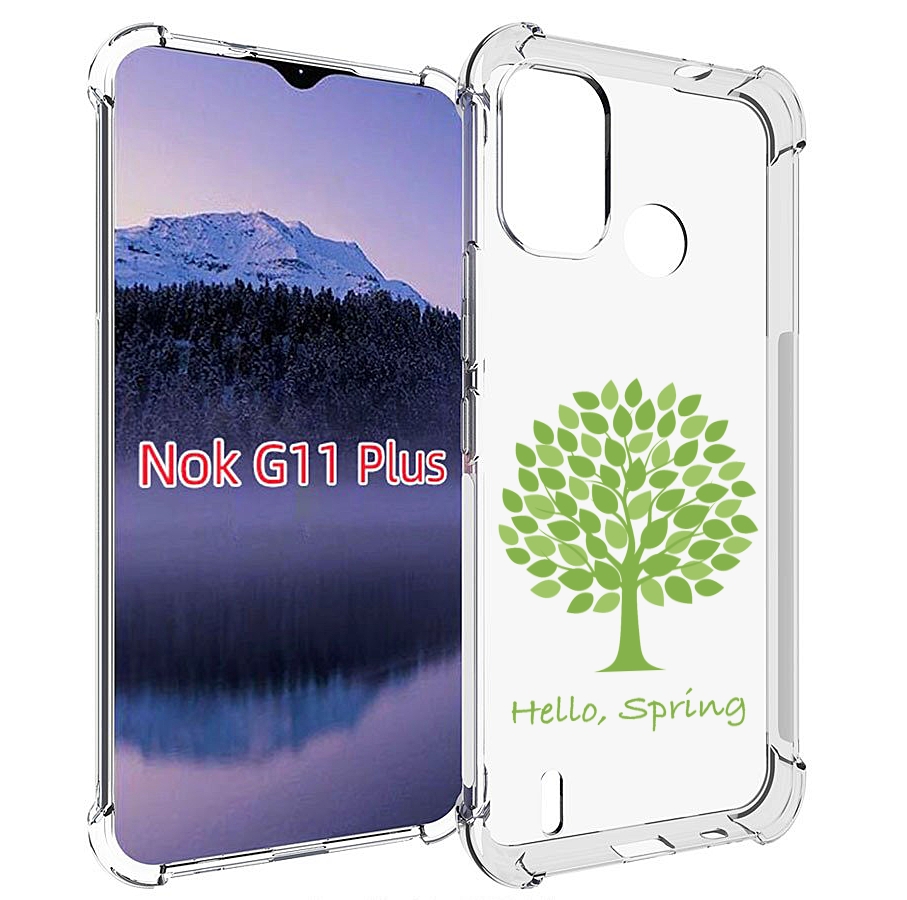 

Чехол MyPads Привет-весна для Nokia G11 Plus, Прозрачный, Tocco