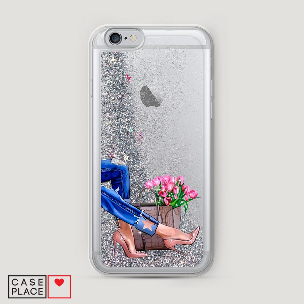 

Чехол Awog на Apple iPhone 6S / Айфон 6S "Каблучки", Разноцветный, 0104S91-1