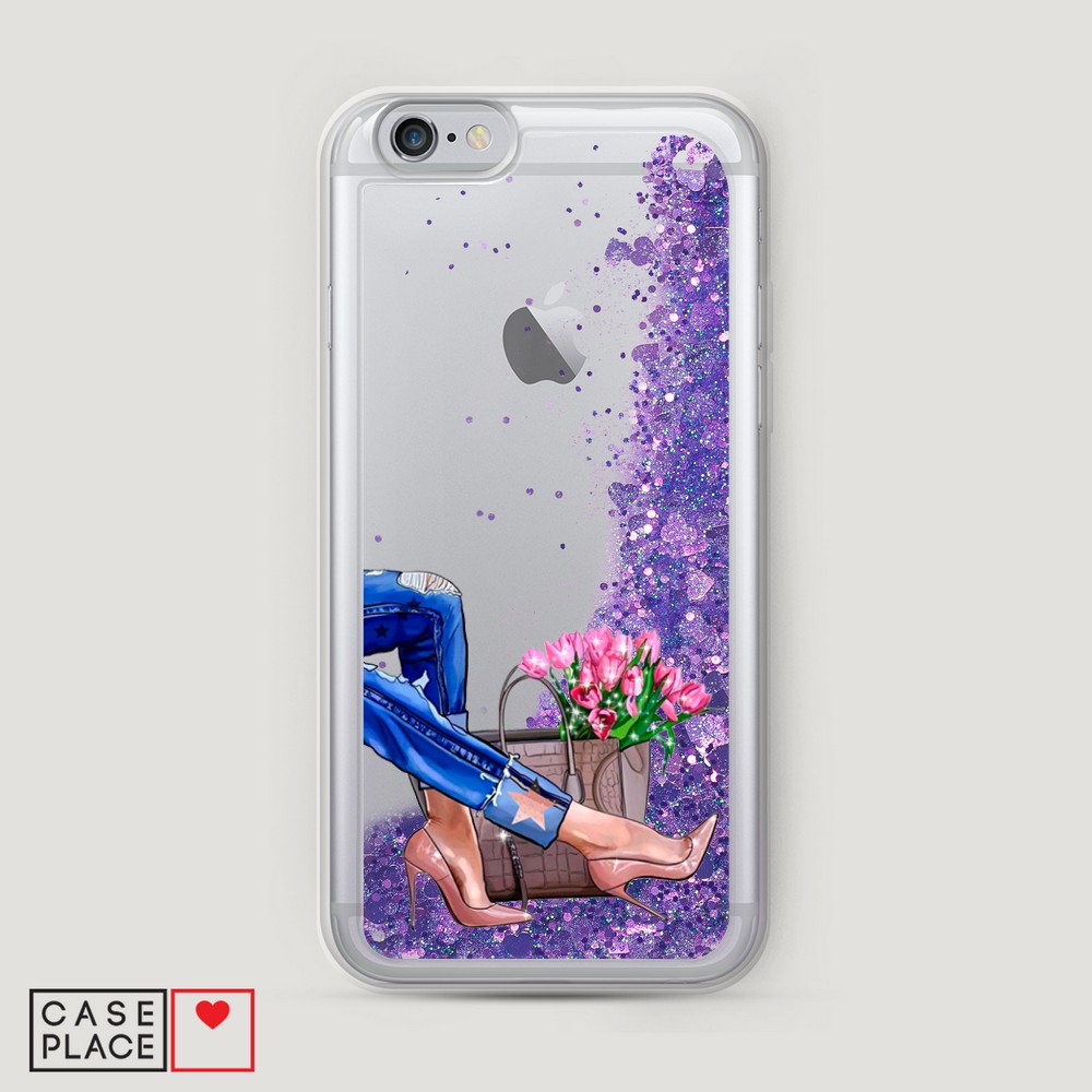 

Чехол Awog на Apple iPhone 6S / Айфон 6S "Каблучки", Разноцветный, 0104S92-1