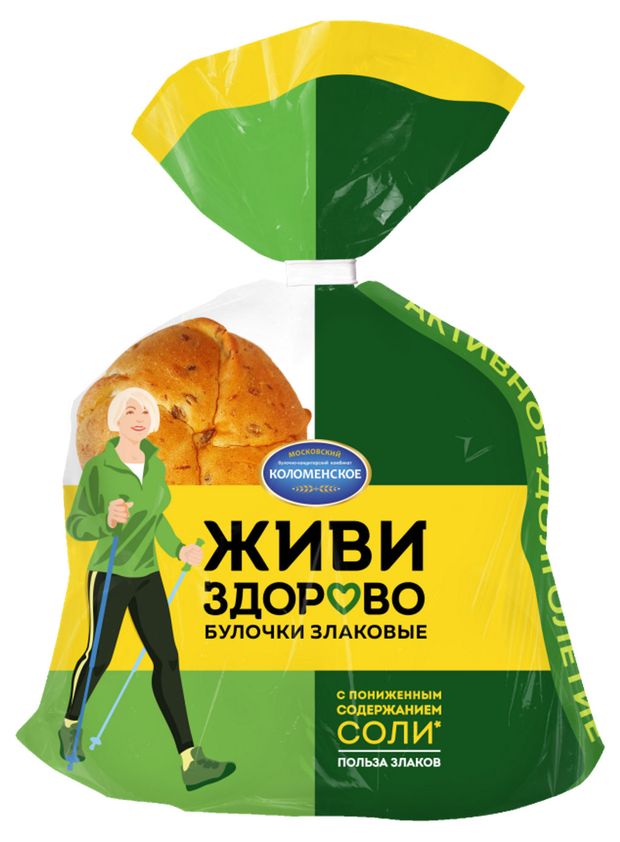 

Булочки Живи Здорово злаковые дрожжевые 200 г