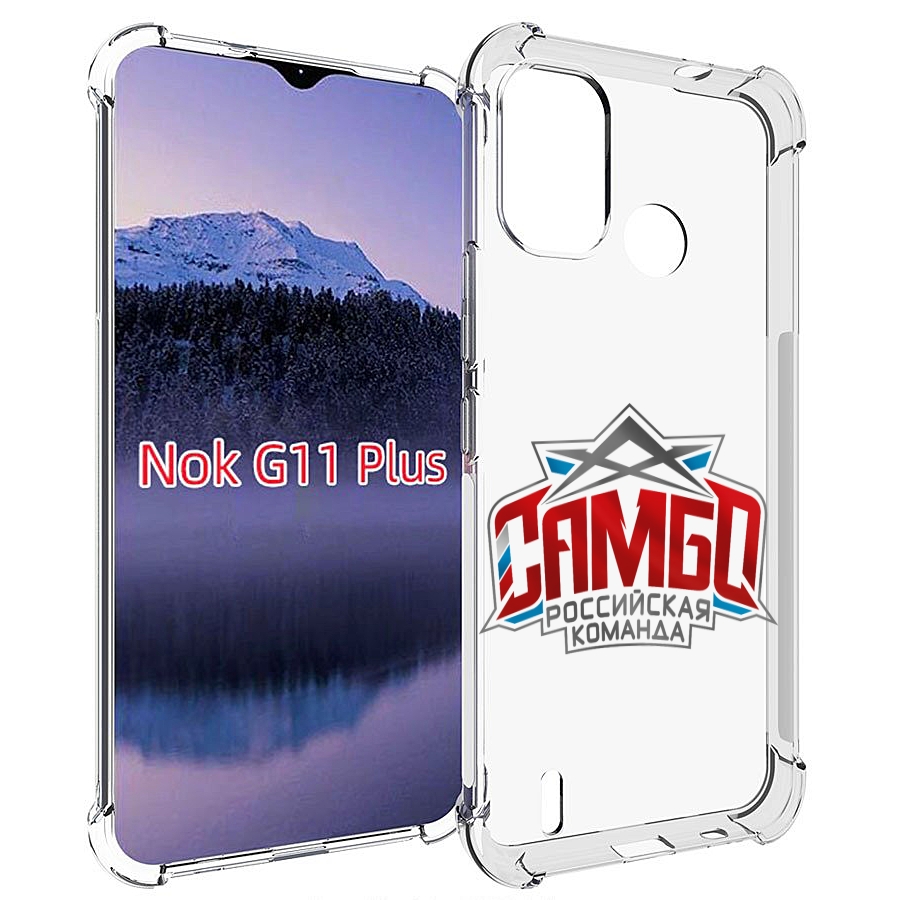 

Чехол MyPads Самбо для Nokia G11 Plus, Прозрачный, Tocco