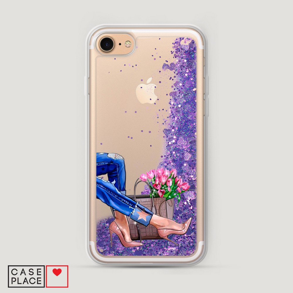 

Чехол Awog на Apple iPhone 7 / Айфон 7 "Каблучки", Разноцветный, 10692-1