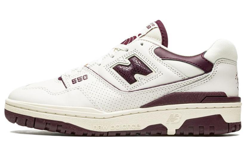 

Кеды унисекс New Balance Aim Leon Dore NB 550 белые 38.5 EU, Белый, Aim Leon Dore x New Balance NB 550