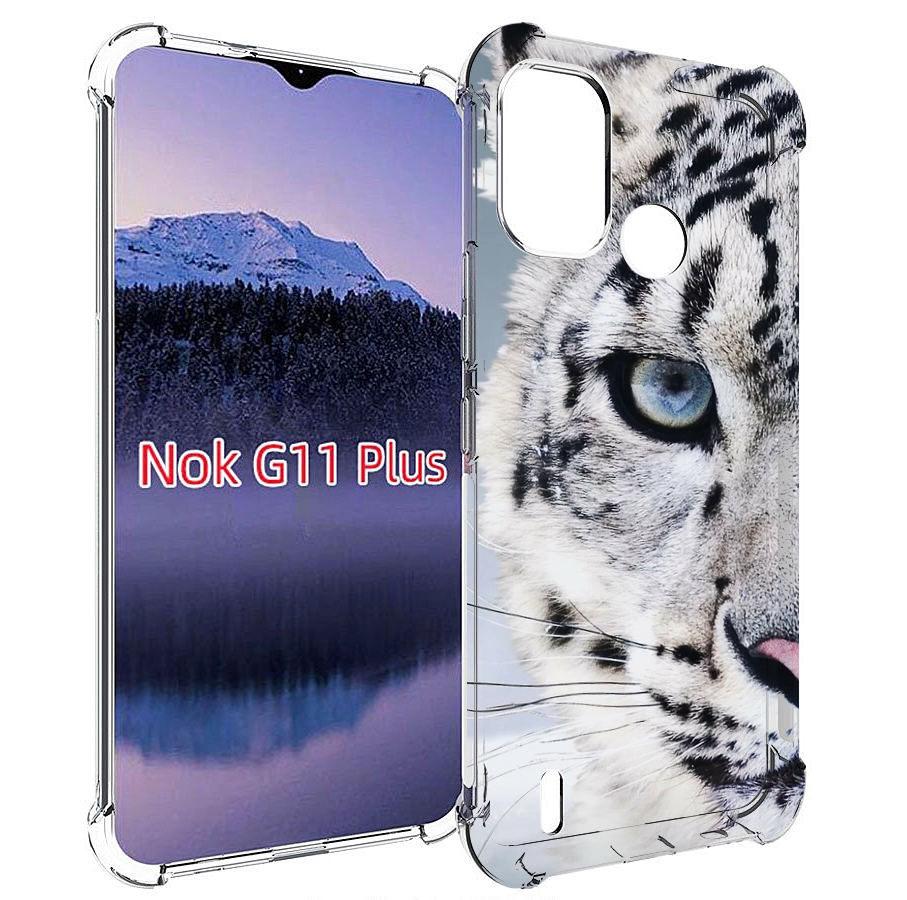

Чехол MyPads Снежный-барс для Nokia G11 Plus, Прозрачный, Tocco