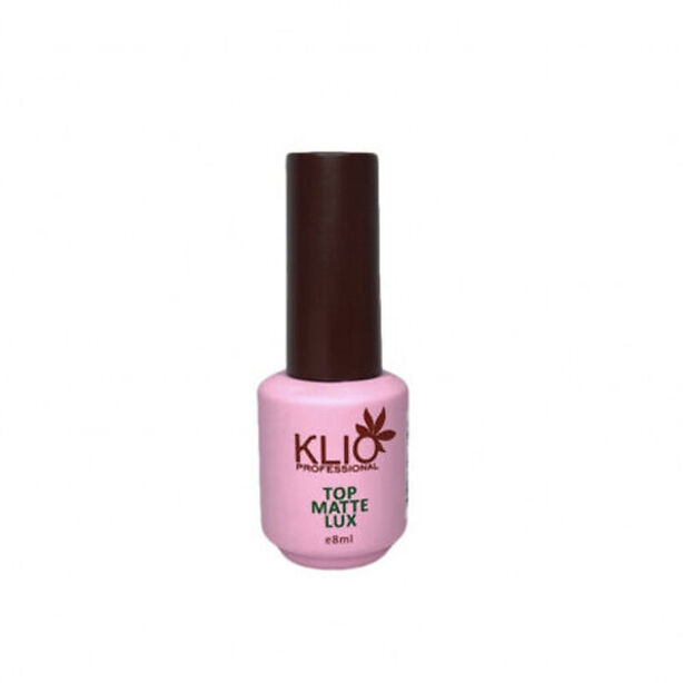 

Топ матовый Klio Professional Matte Lux с липким слоем, прозрачный, 8 мл